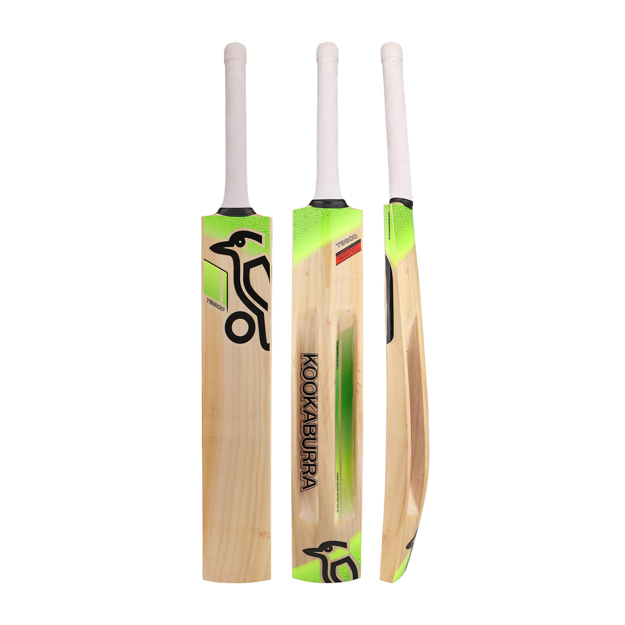 Kookaburra Tb 800 Tennis Ball Cricket Bat Tennisball Cricketschläger, Natur, Kurzer Griff
