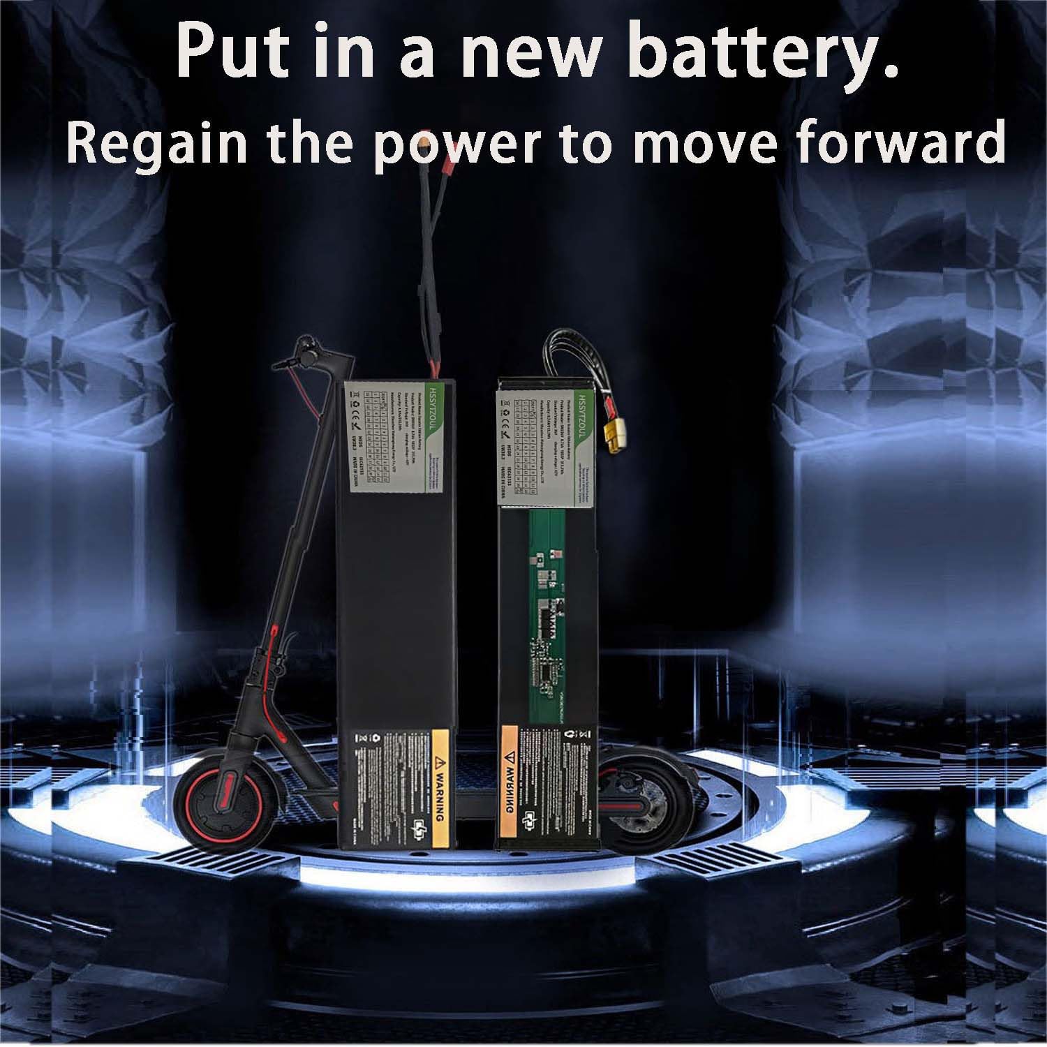 Batteria per scooter elettrico da 36 V 6AH / 7.5AH / 7.8AH / 8.7AH Batteria per scooter elettrico Sostituzione della batteria per scooter incorporato,36v,7.8AH