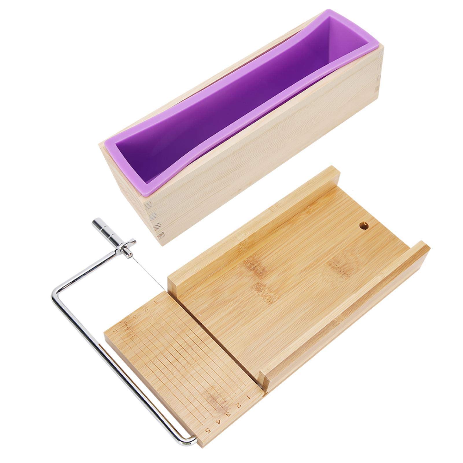 Molde para Pan, 900 ml Hecho a Mano, Antiadherente, Molde para Hacer Pan, Molde para Hacer Pan, Juego de cortadores de Alambre, Utensilios de Cocina