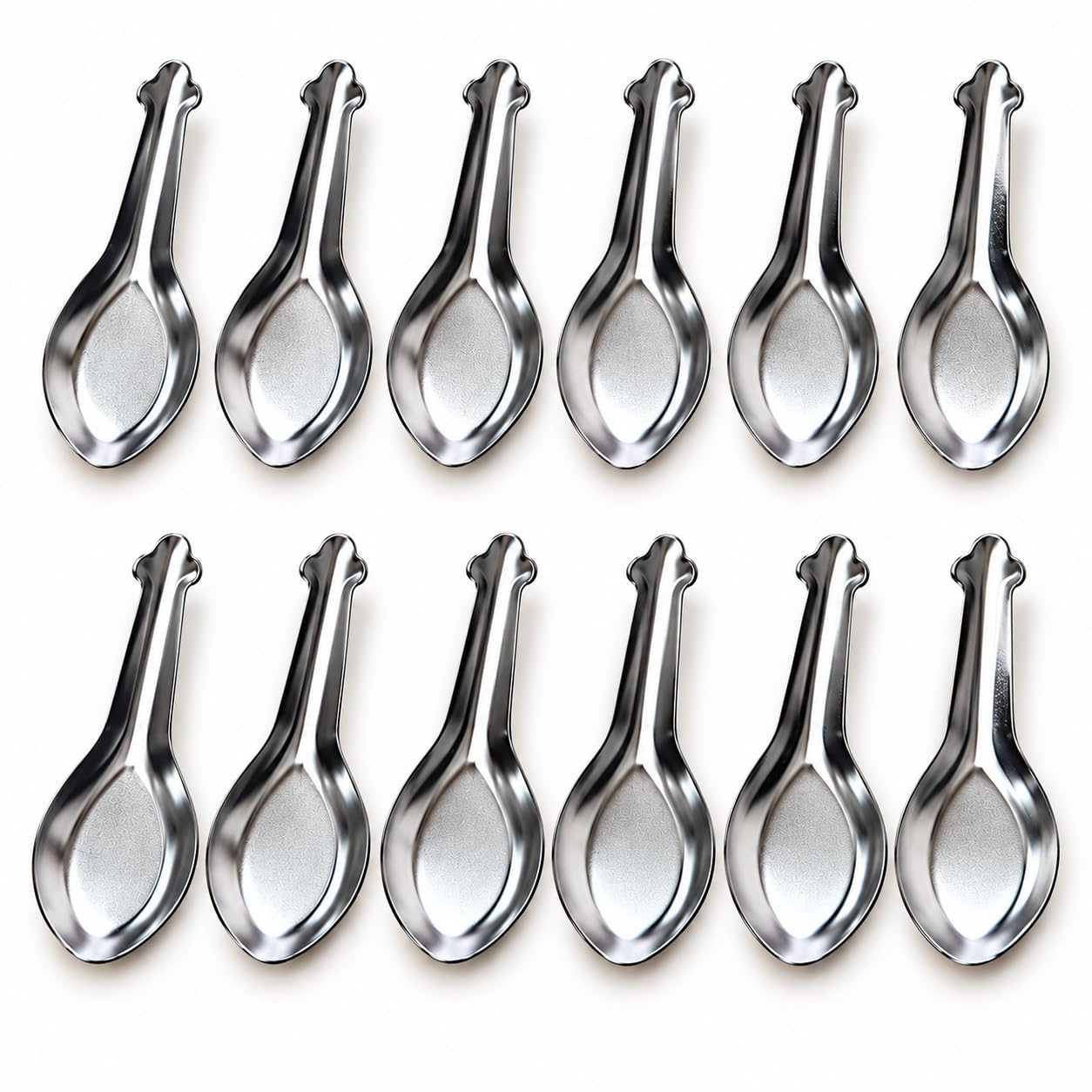 Stainless Steel Masala Spoons - Set of 12 -1 Stainless Steel Masala Spoons - Set of 12 -1