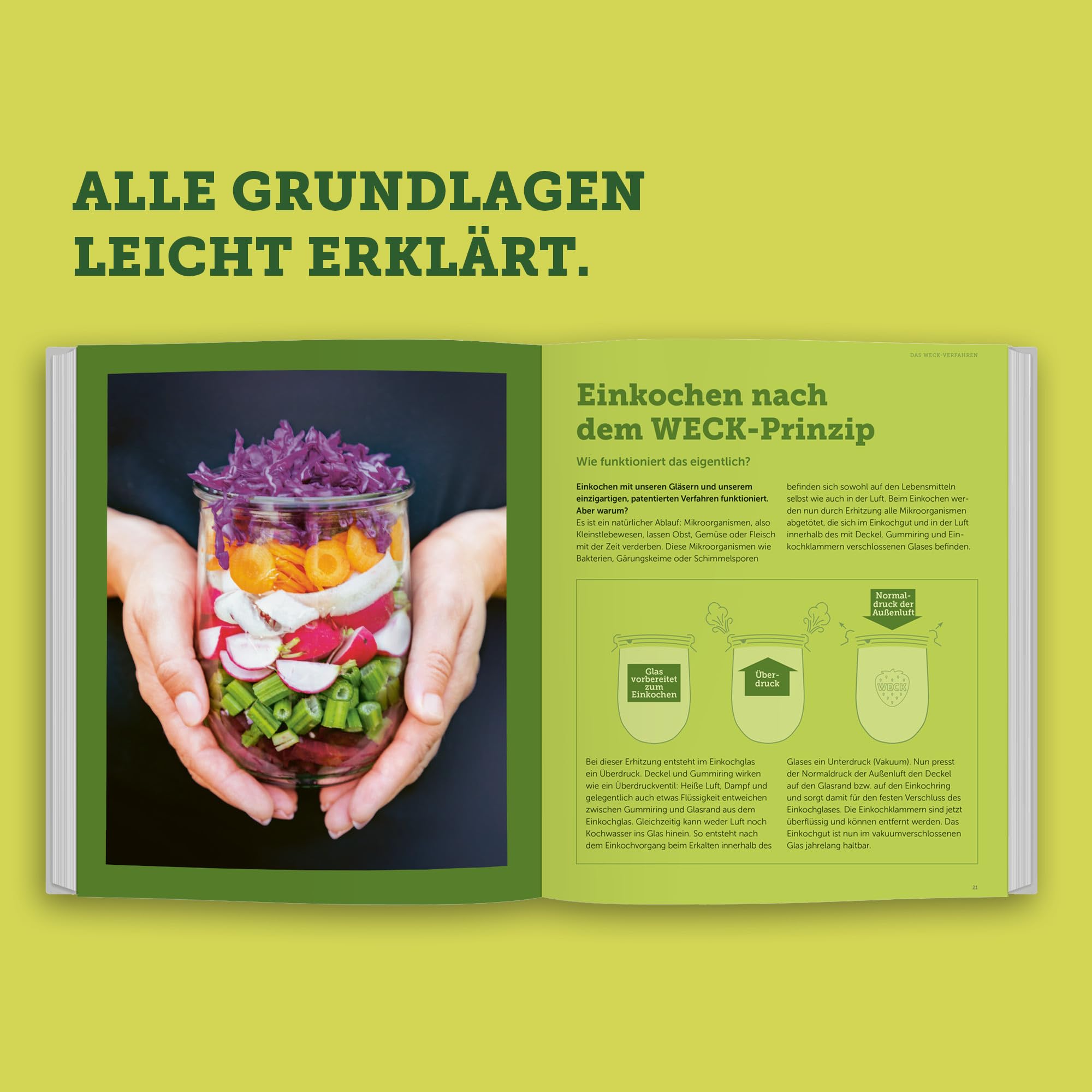 Weck Das original Einkochbuch: Grundlagen, Rezeptideen, Tipps & Tricks zum Einwecken & Fermentieren