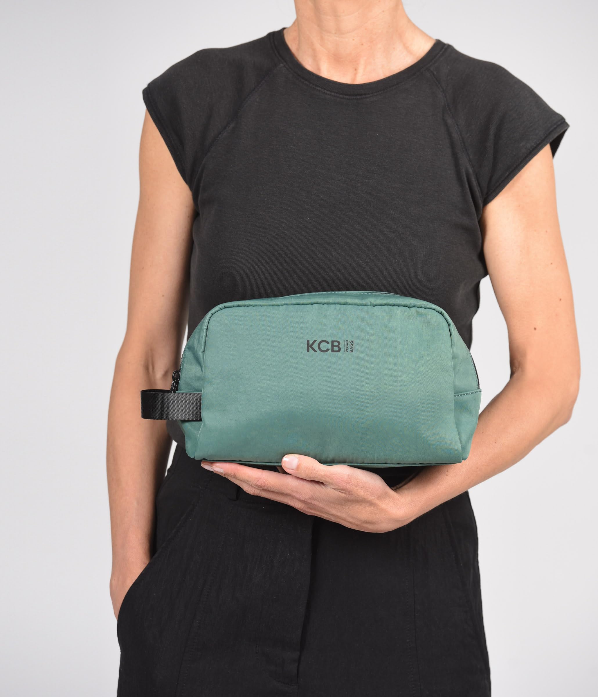 Duża kosmetyczka KCB Maze | Idealny i praktyczny design | Przestronna i lekka | Uchwyt do łatwego przenoszenia | 100% wegański, Ochra, Talla única, Kosmetyczki
