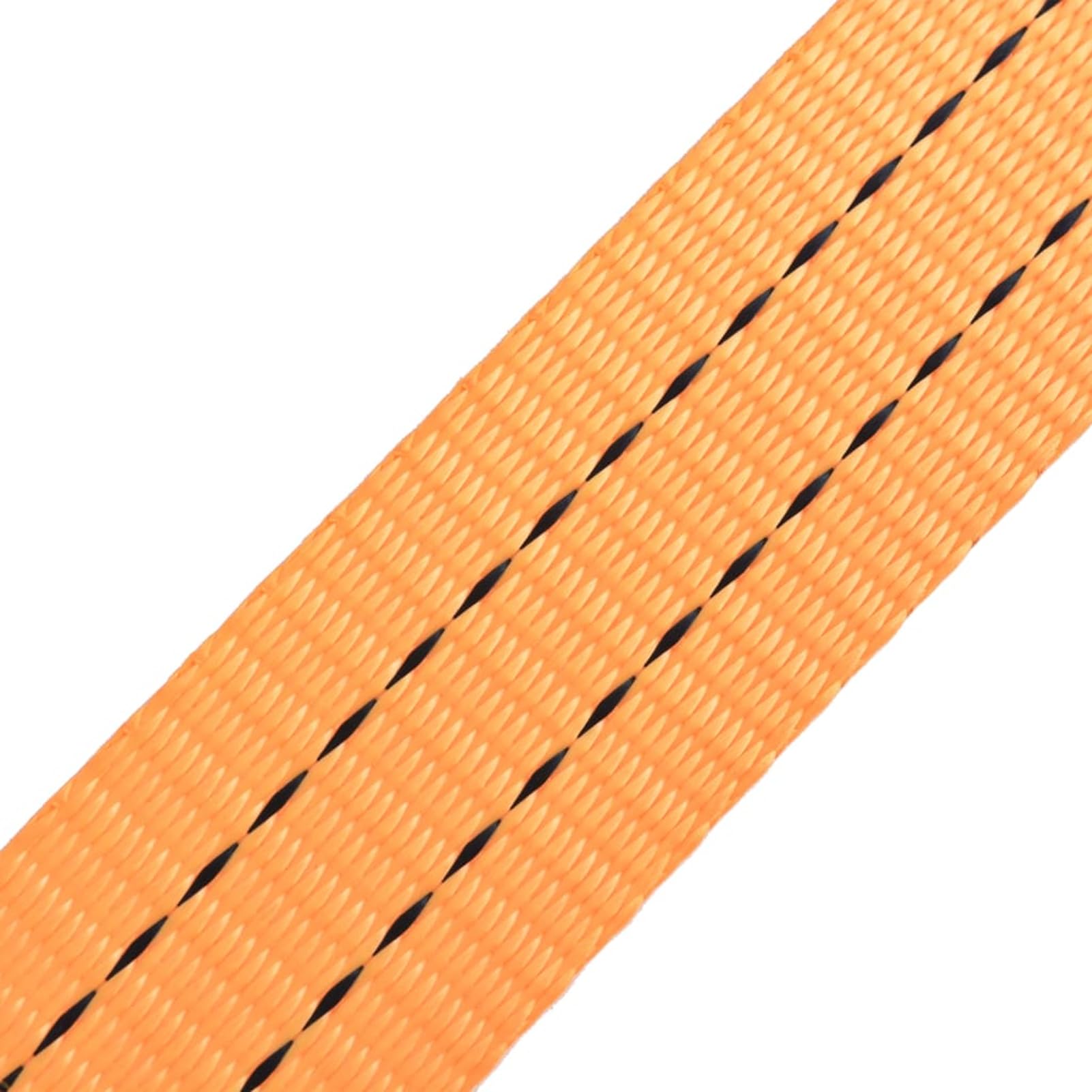 Ratschen-Spanngurte 4 STK. 1 t 6 m × 38 mm orange Polyester EN-12195-2 | Zurrkraft je 1 t, robustes Polyester, EN-12195-2-zertifiziert, mit J-Haken