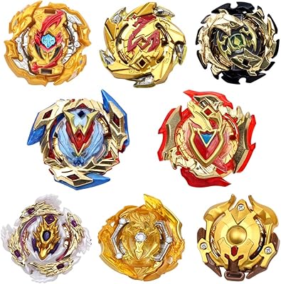 8 Pieces Burst Gyros Battling Top Battle Burst High Performance Set