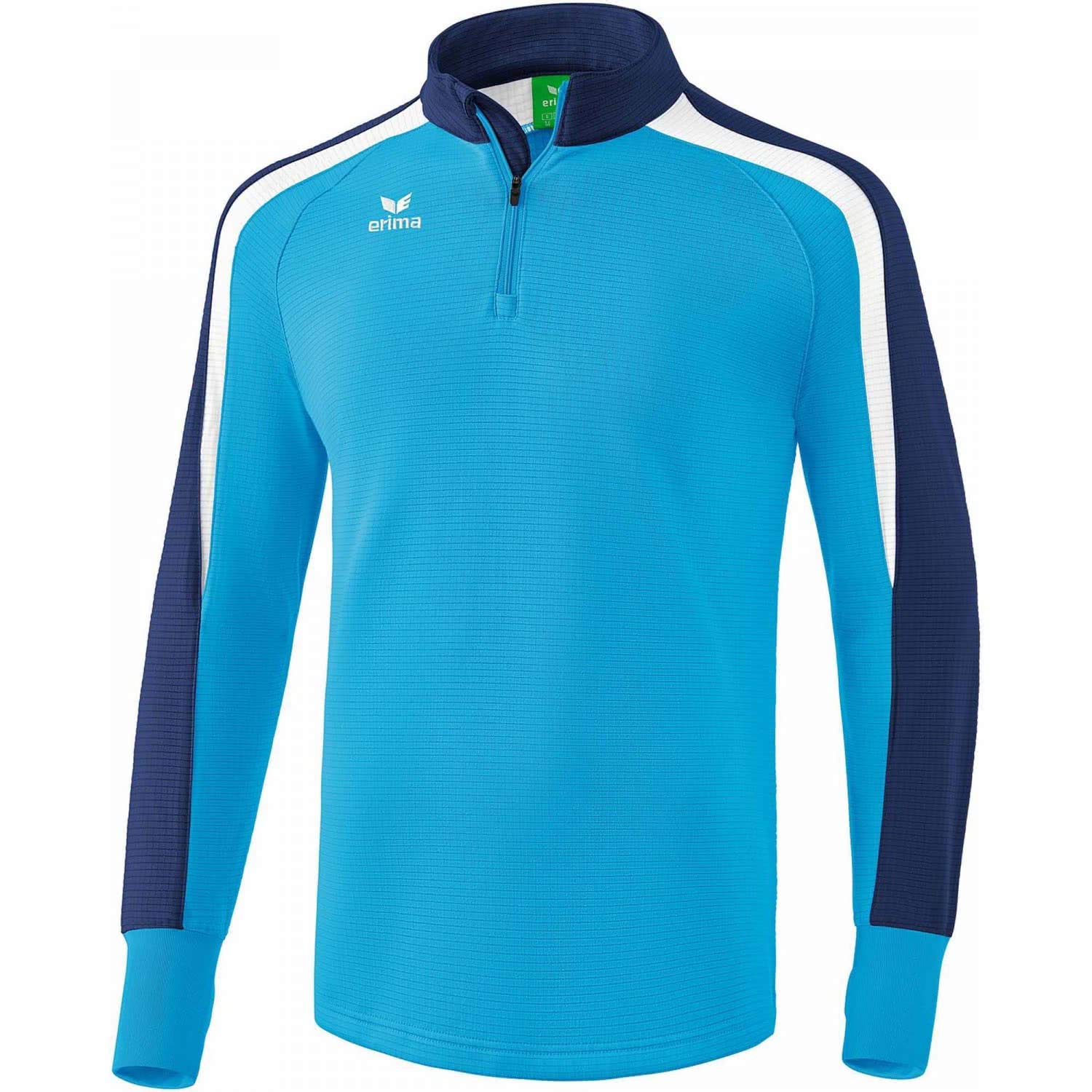 Erima Unisex Liga Line 2.0 Training Top, Curacao/New Navy/White, Medium
