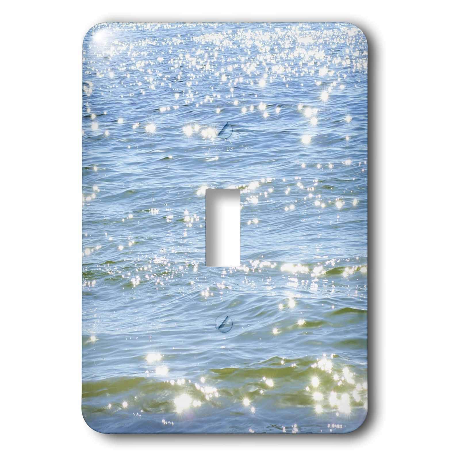 Ocean Sparkle interrupteur à bascule simple 3dRose lsp_39068_1 pour decoration murale de maison