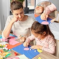 Vista 7 de Herramientas de deshierbe para vinilo, 2 piezas de vinilo para manualidades, punta de liberación de aire, bolígrafo retráctil con 2 espátulas