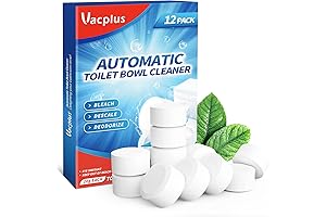 Vacplus Toilet Bowl Cleaner Tablets 12 Pack