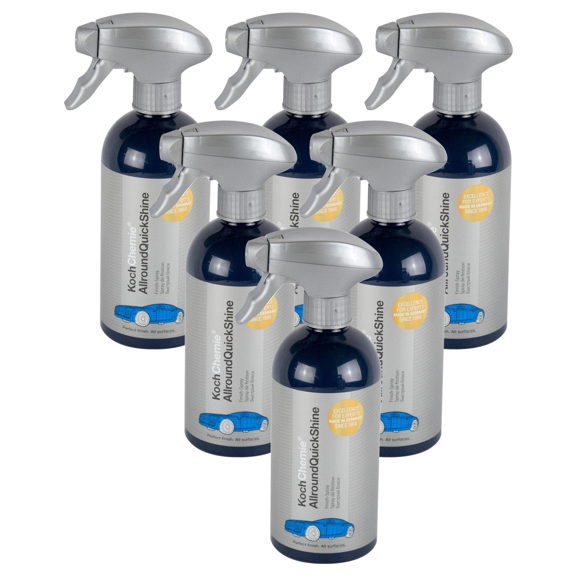 Koch Chemie 6X Allround Quick Shine Finish Cockpitreiniger Cockpitpflege 500 ml
