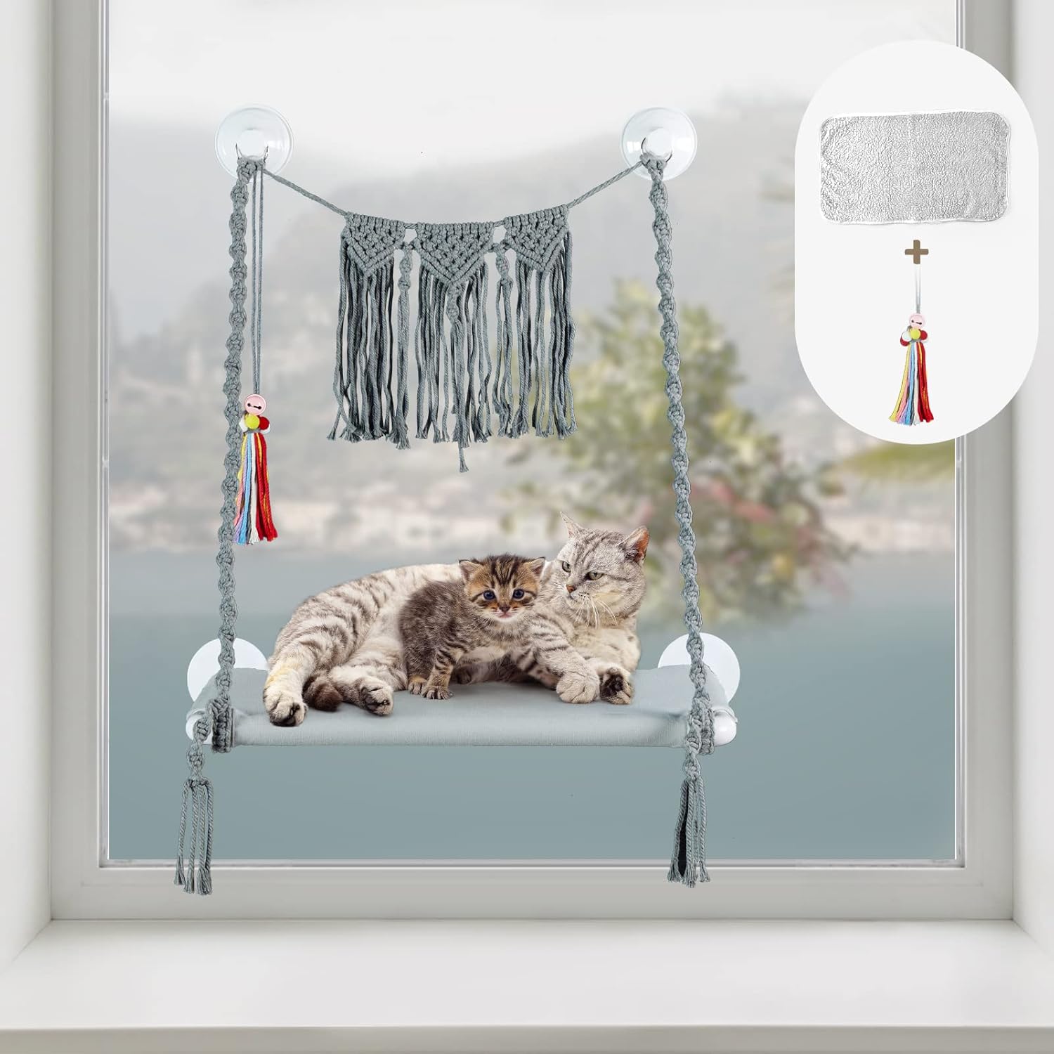 Cat Window Perch Hammock Seat Large Cat Hammocks Bed for