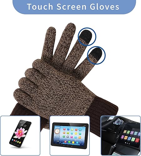 Miniatura 6 de ecodudo Conjunto de guantes de pantalla táctil para hombres y mujeres