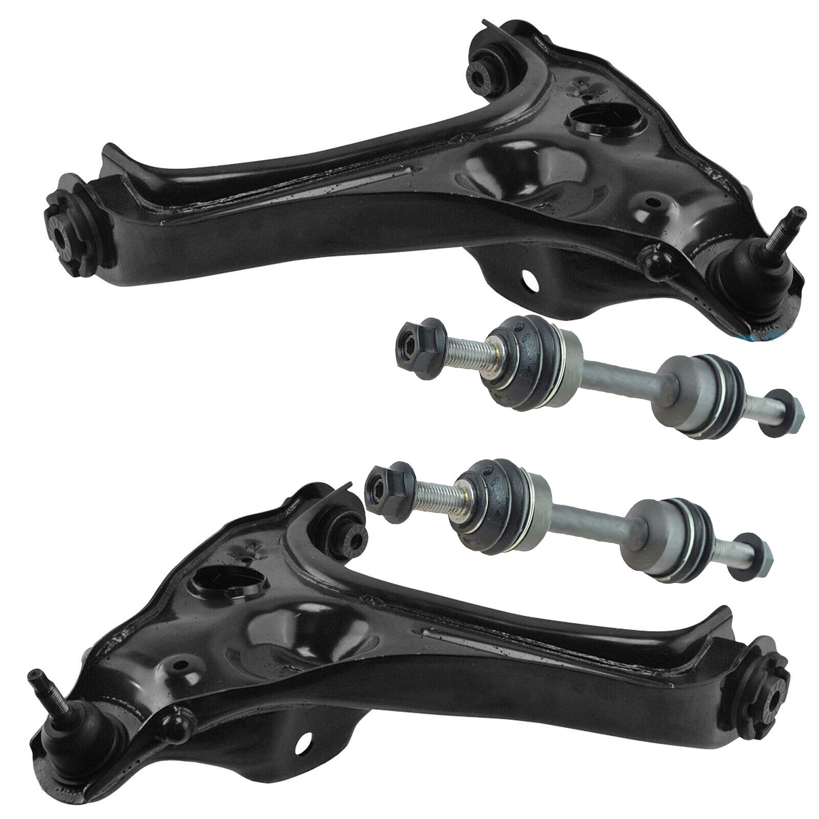 Buy Detroit Axle Front Lower Control Arms w/Ball Joint + Sway Bar