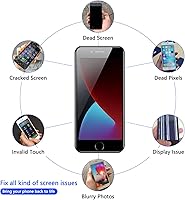 Vista 5 de para iPhone 7 Plus Reemplazo de Pantalla Negra, Mobkitfp 5.5" Ensamblaje Completo LCD Pantalla Digitalizador con Cámara