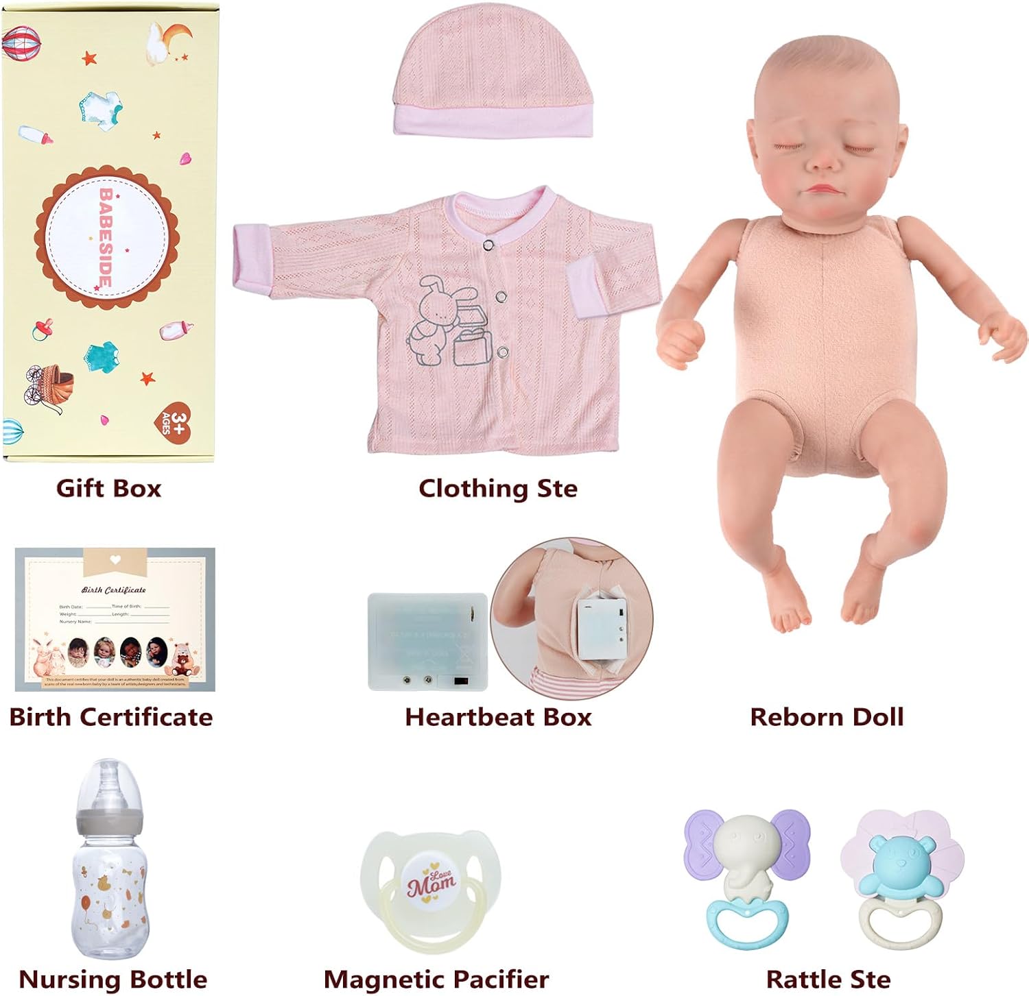 Lifelike Reborn Baby Dolls Silicone Full Body Boy 16 Inch, 60 OFF