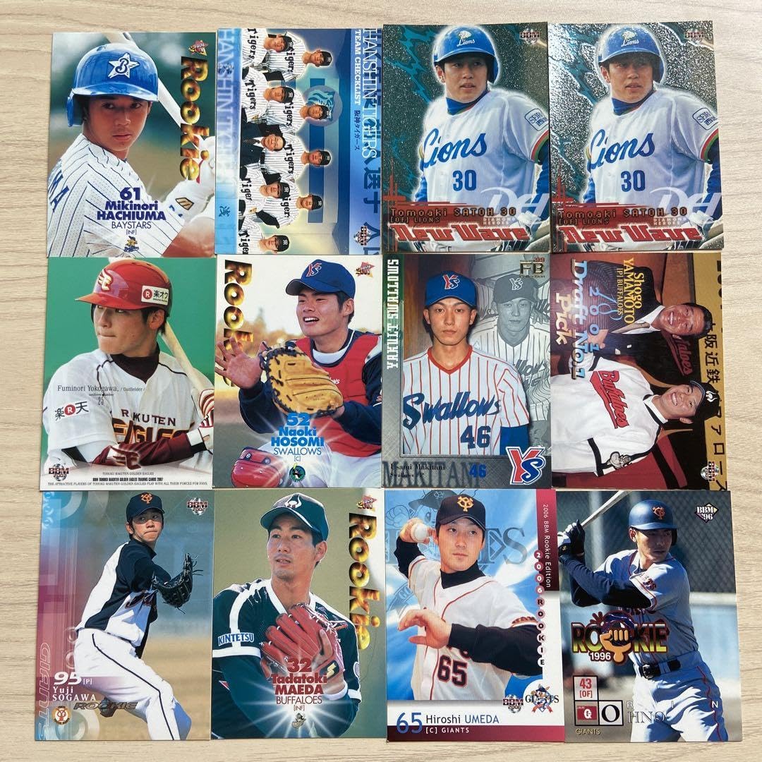 Amazon.co.jp: プロ野球ルーキーカード80枚 : Toys & Games