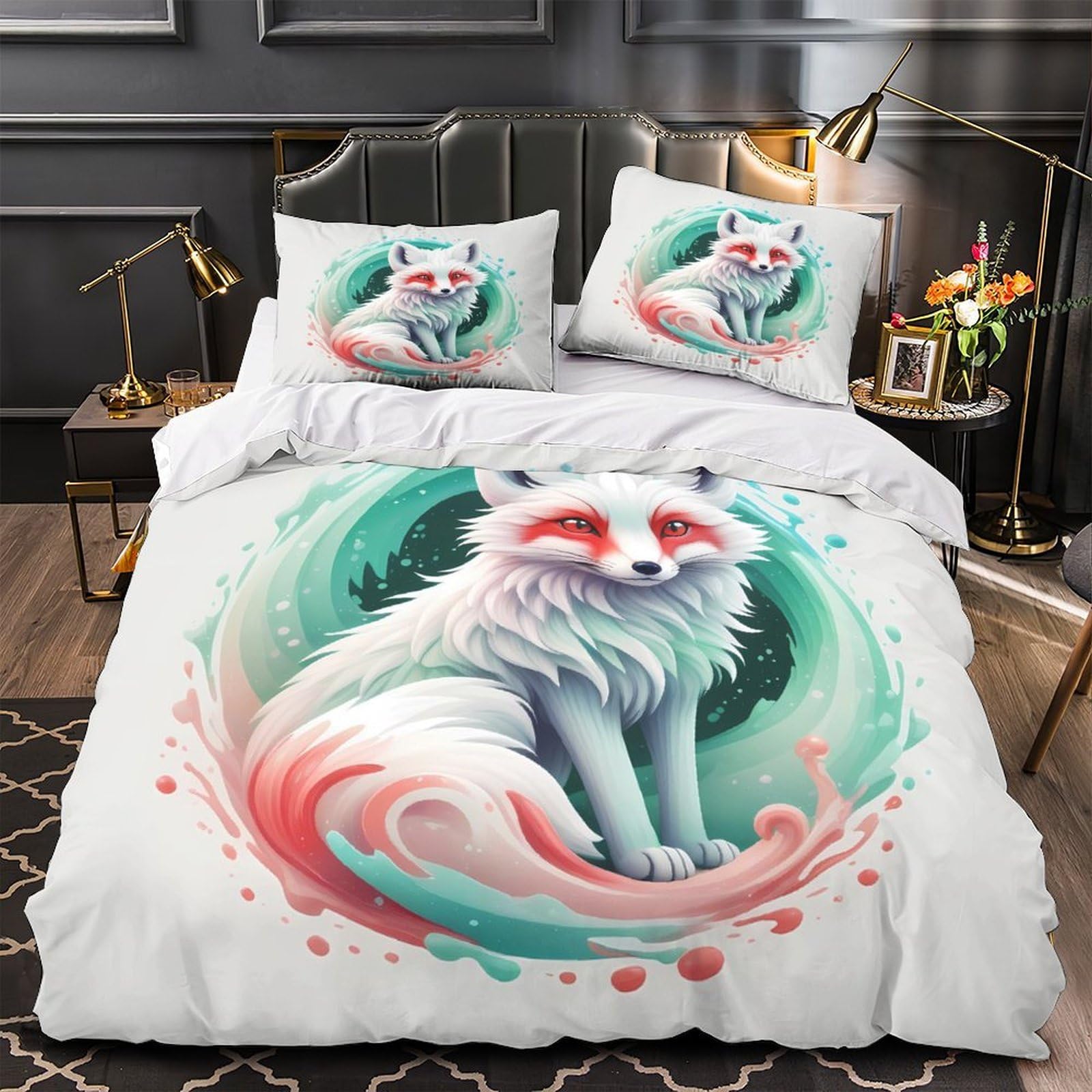 Housse de couette renard pour décorer une chambre d'enfant fantastique