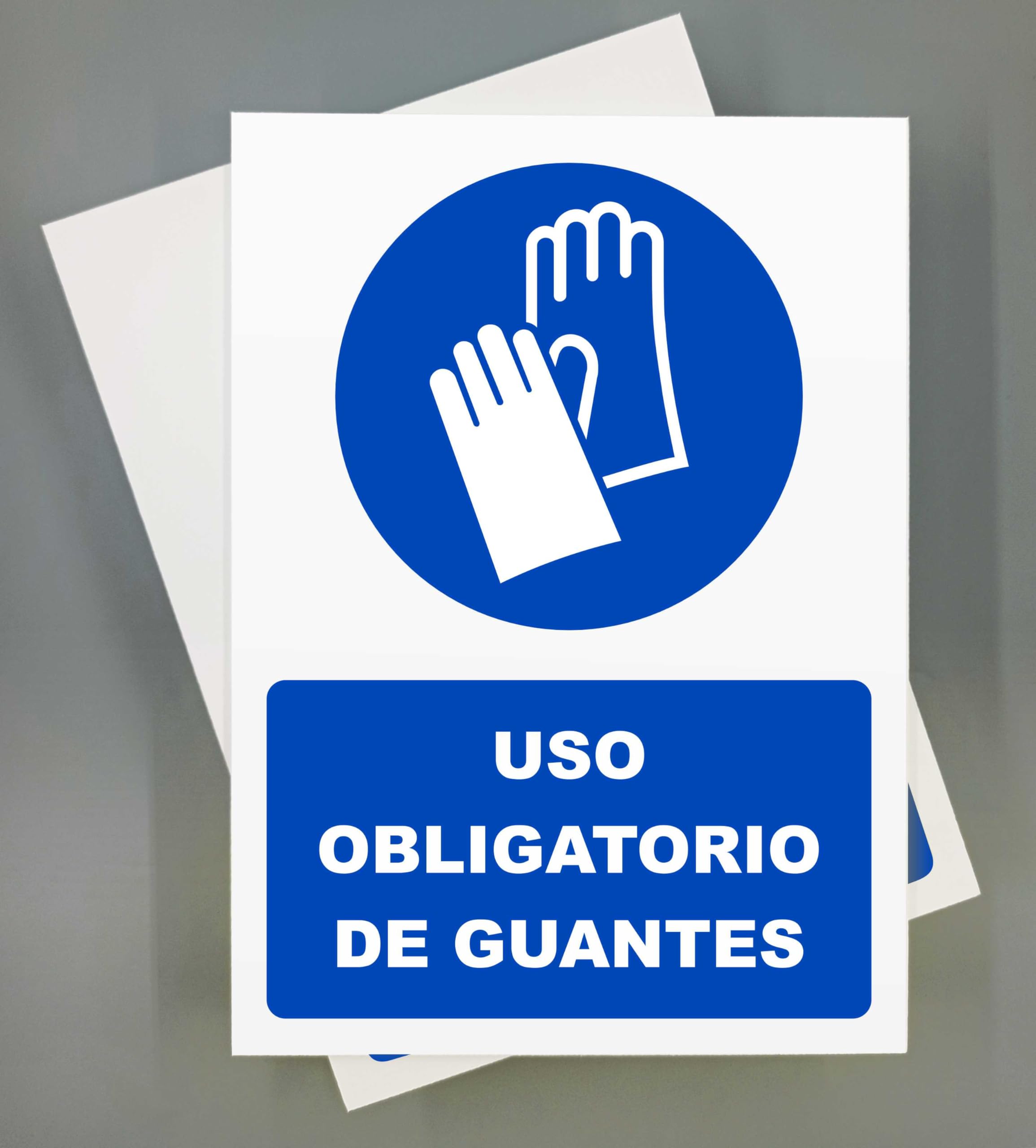 Imágenes De Letrero De Uso Obligatorio Guantes De Seguridad, Fotos De