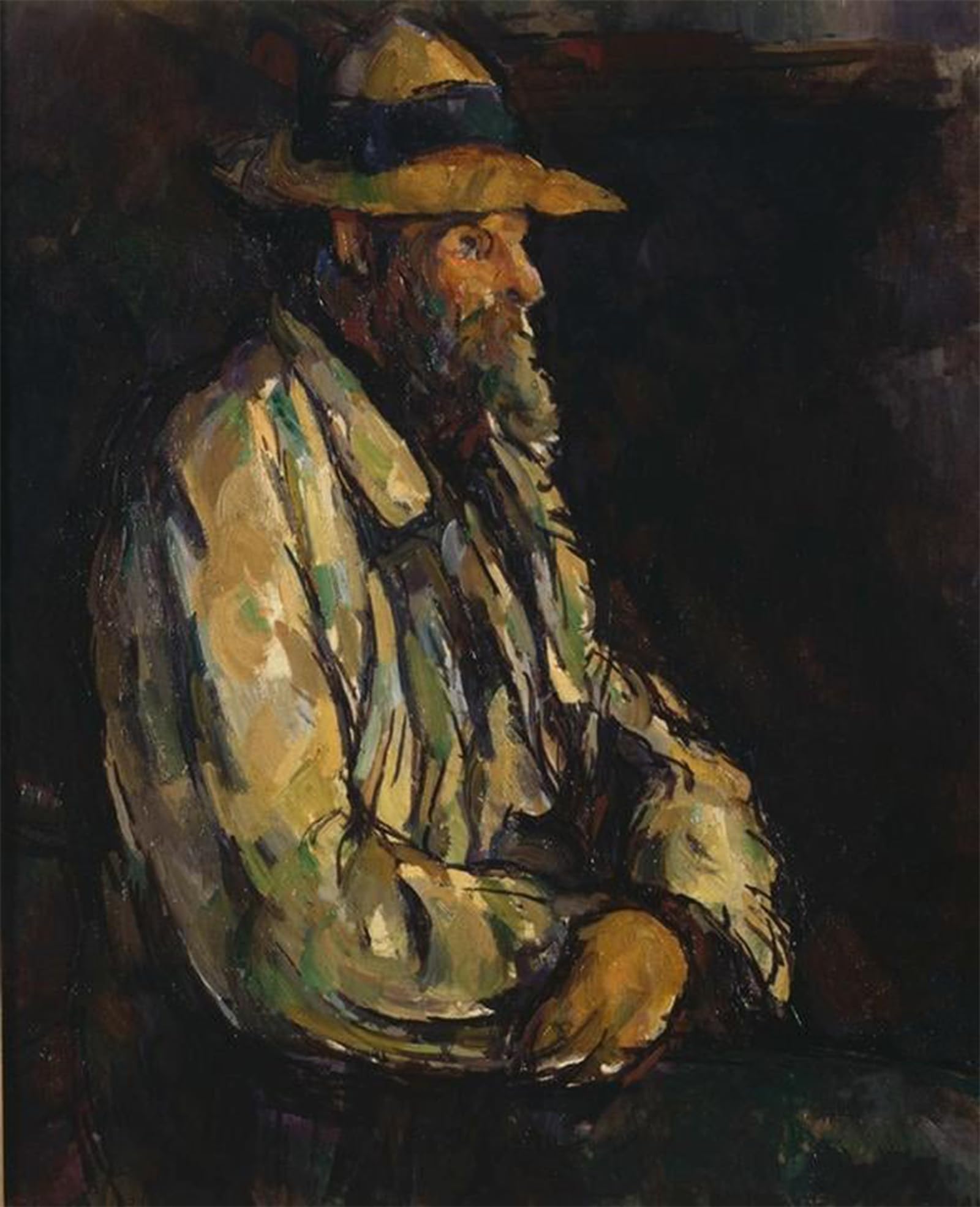 Impression tableaux de maître Cézanne SERENDIPITP grand format mat - 5