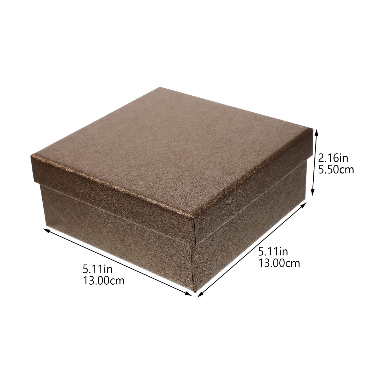 Zerodeko 10stücke Quadratische Leere Geschenkboxen Geschenkkartons Verpackungskartons Partygeschenkkörbe Geschenkschachteln für Geburtstage Hochzeiten Süßigkeiten Schmuck Kleine