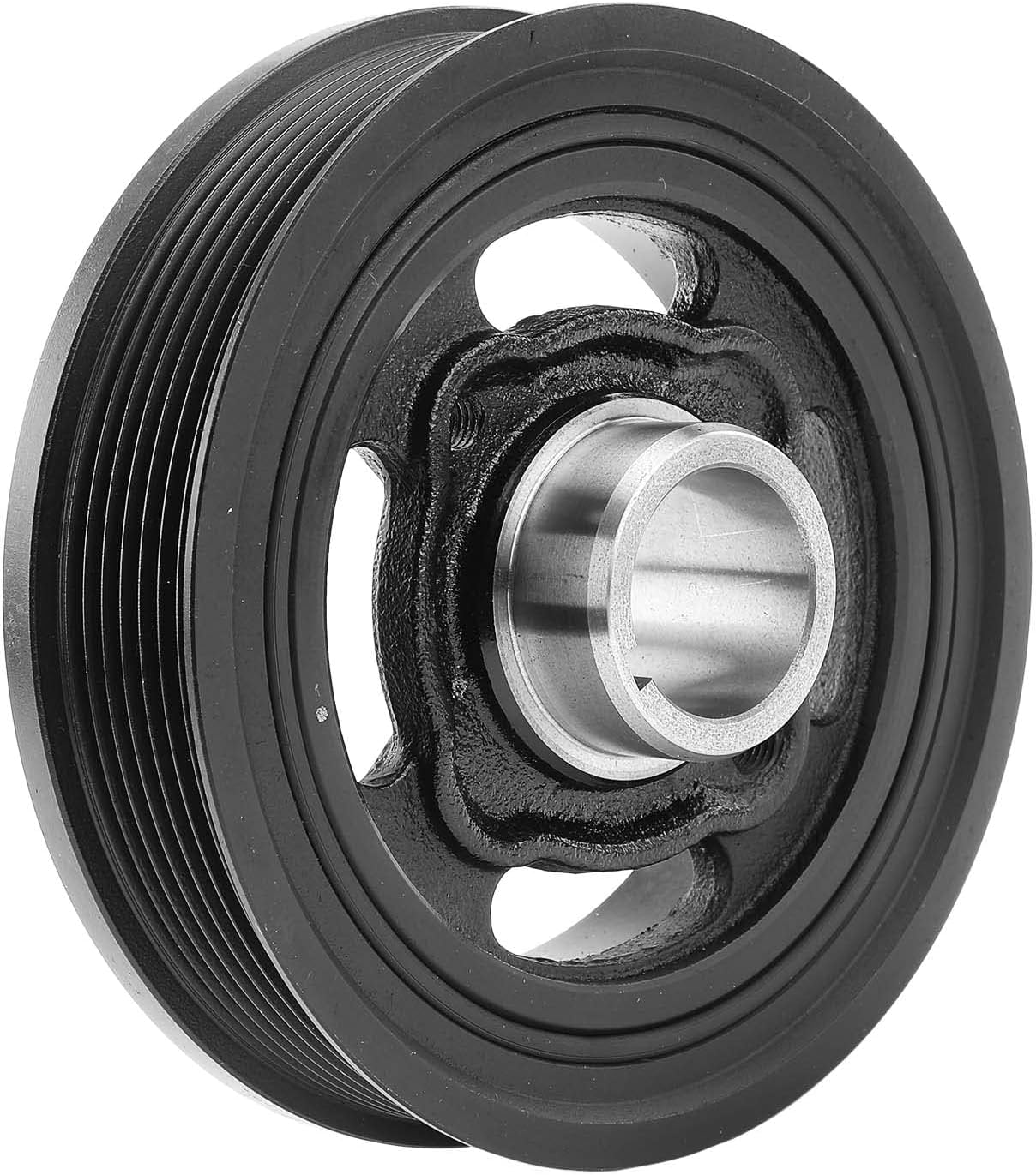 A-Premium Engine Harmonic Balancer Crankshaft Pulley Compatible with Toyota Tacoma 05-15, Tundra 05-14, 4Runner 03-20, FJ Cruiser 07-14 & Lexus GS300 2006, IS250 06-15, DOHC V6 2.5L 3.0L 4.0L
