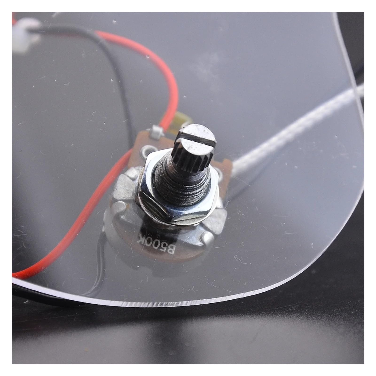 2 potenciómetros de 500 K + interruptor de 5 vías + conector, for arnés de cableado de guitarra eléctrica ST
