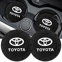 Vista 1 de Posavasos para portavasos de Toyota de silicona, accesorios para interior de auto, 2.75 pulgadas, 2 piezas