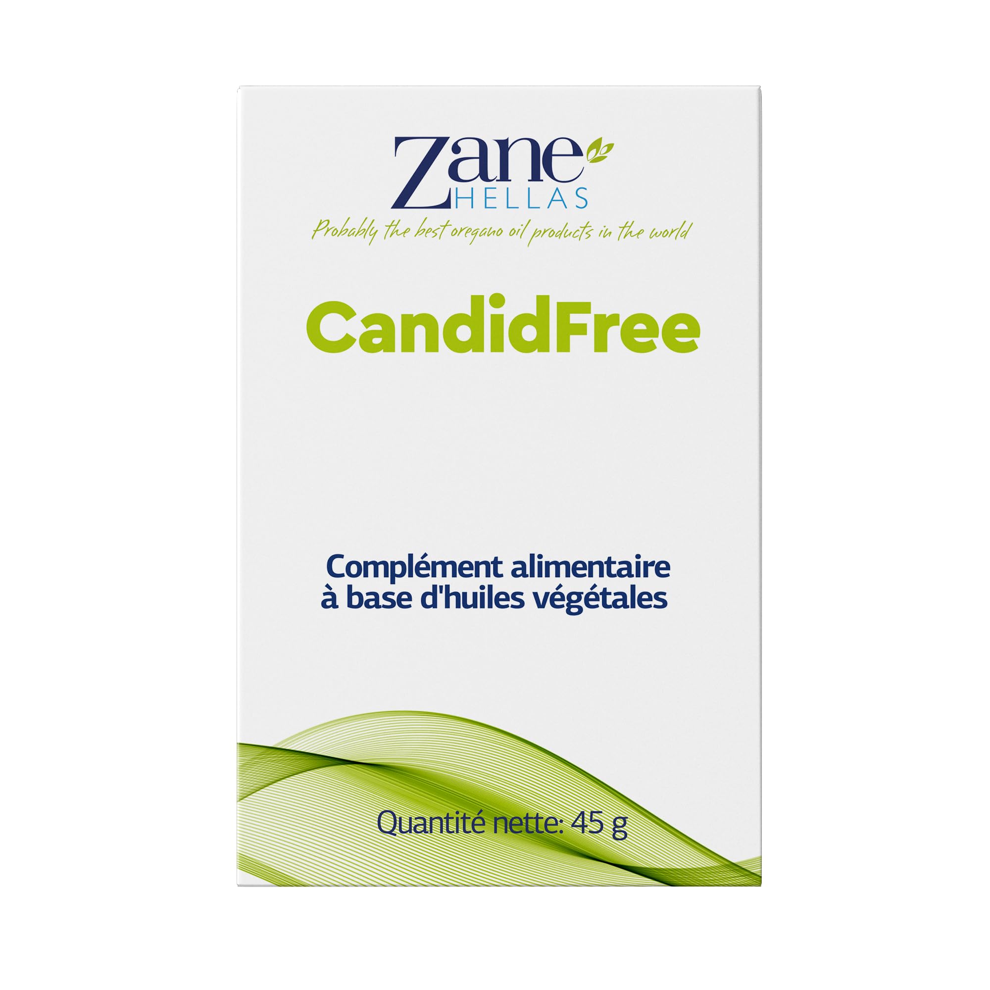 Zane Candidfree Softgels.L'énergie de l'huile d'origan.Défense de la levure. Soutien à la santé intestinale. Colon Health Soutien. Soutien de la flore intestinale.100% à base de plantes. 60 Softgels.