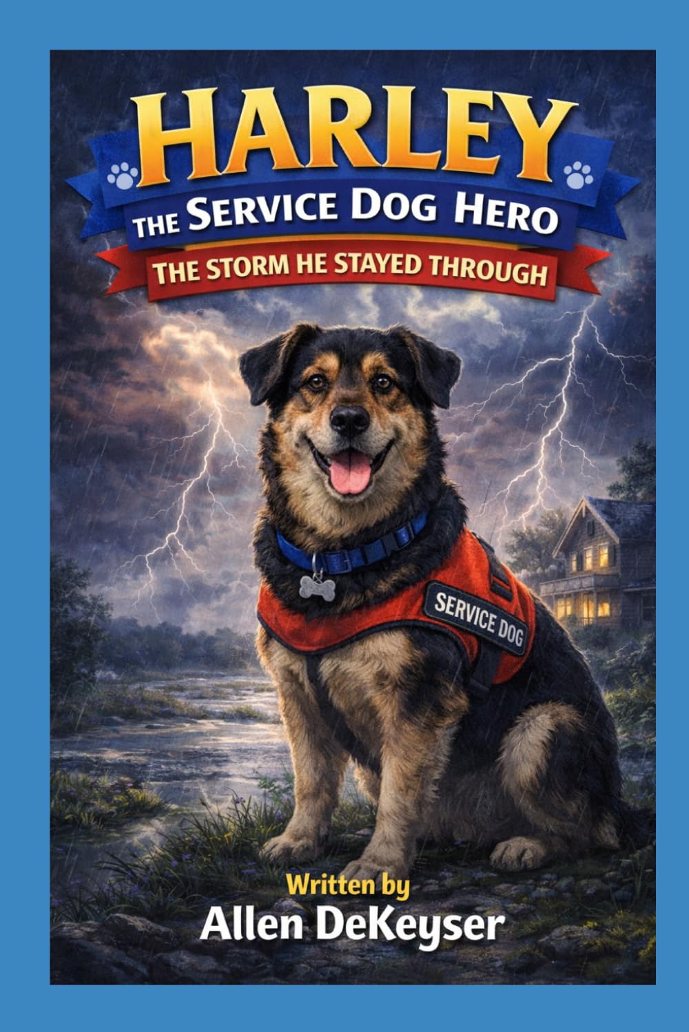 Harley The Service Dog Hero Book 5: The Storm He Stayed Through