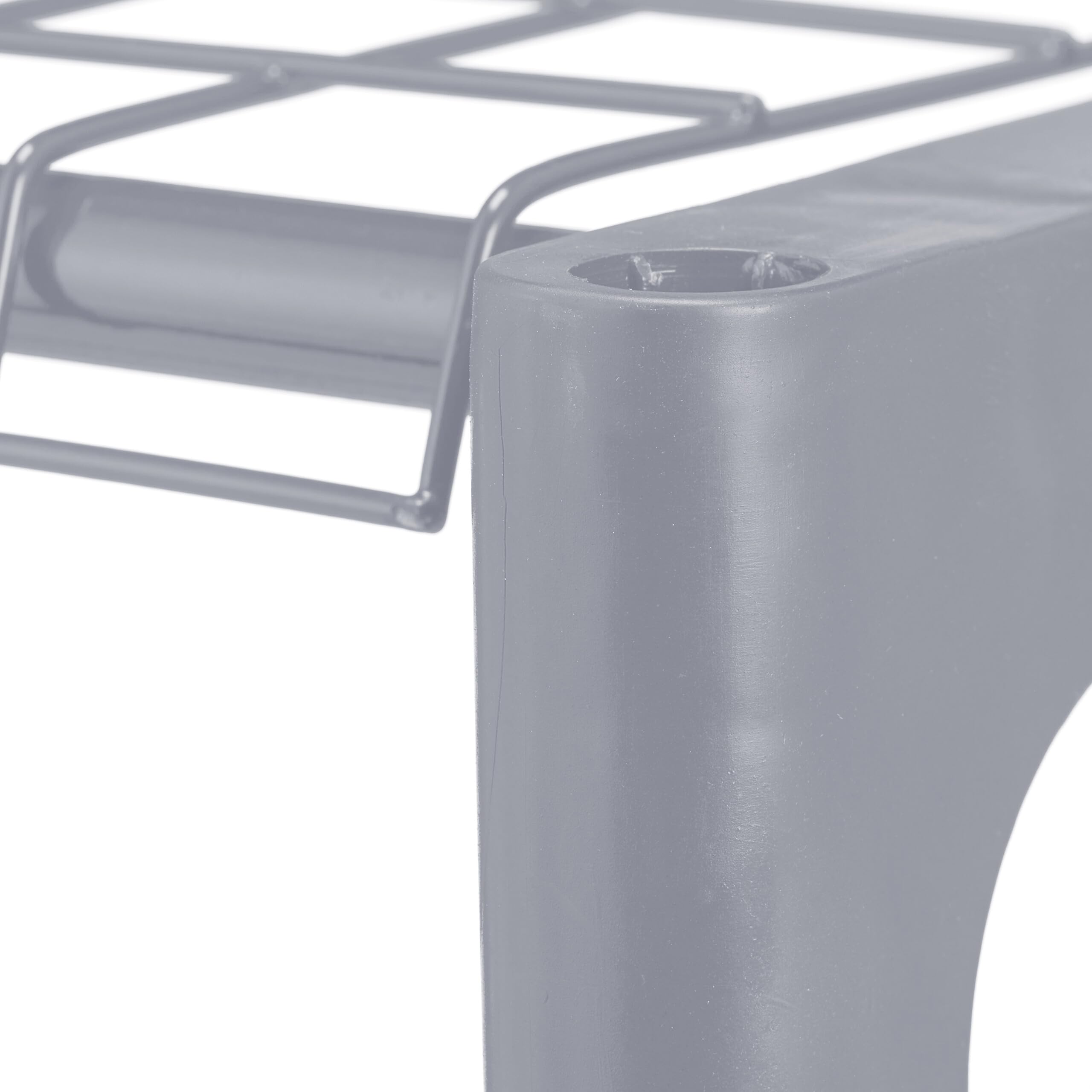 Relaxdays Scaffale Porta Piante a 3 Ripiani, Portapiante in Vaso, Fiori e Erbe, Mobile in Acciaio, 72x91x28 cm, Grigio