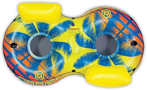 Miniatura 2 de O'Brien Deluxe Double Rider - Flotador doble para dos personas, grande