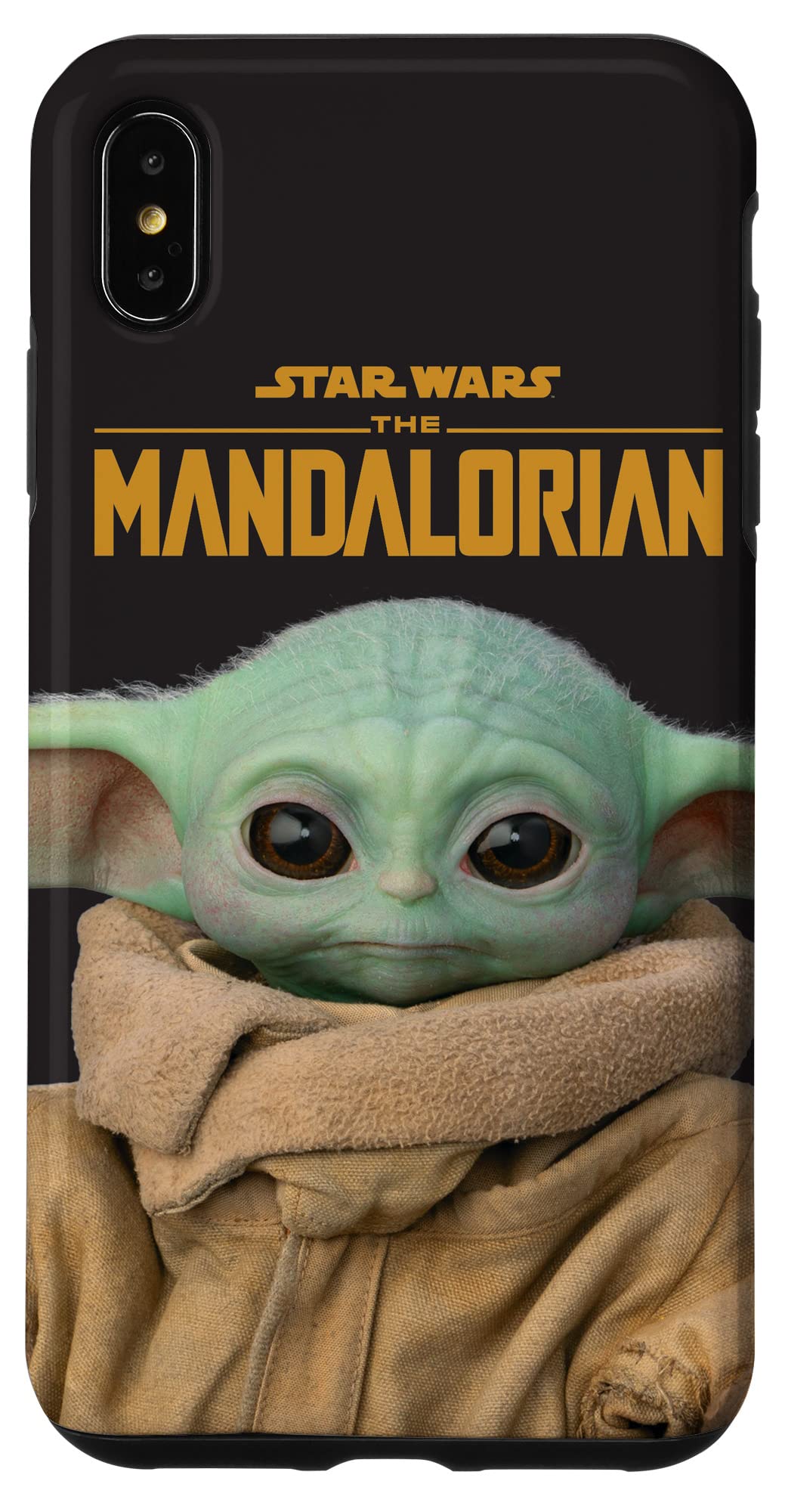 Custodia per iPhone XS Max Star Wars The Mandalorian Mando and Grogu