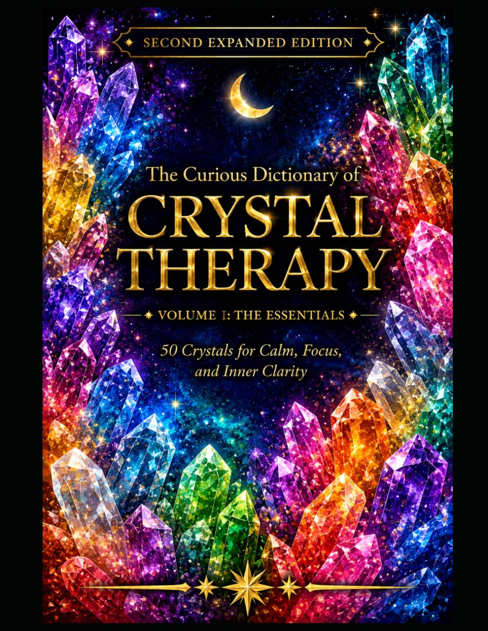 The Curious Dictionary of Crystal Therapy: Volume I: The Essentials 50 Crystals for Calm, Focus, and Inner Clarity, Second expanded edition