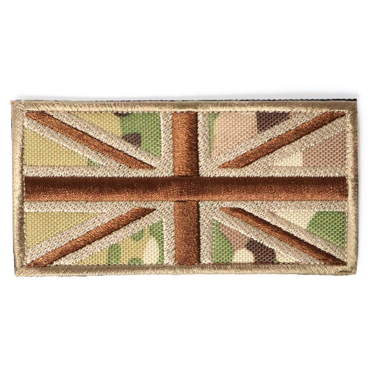 Camouflage Union Jack Flag Patch British Military Hook and Loop Emblem 10x5cm Army Airsoft Camo Badge UK