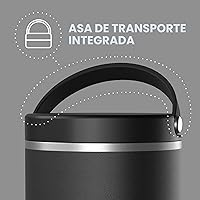 Vista 4 de Hydrapeak - Termo de acero inoxidable de 25 oz, aislamiento al vacío, comida caliente y fría, boca ancha, a prueba de fugas, para adultos y niños