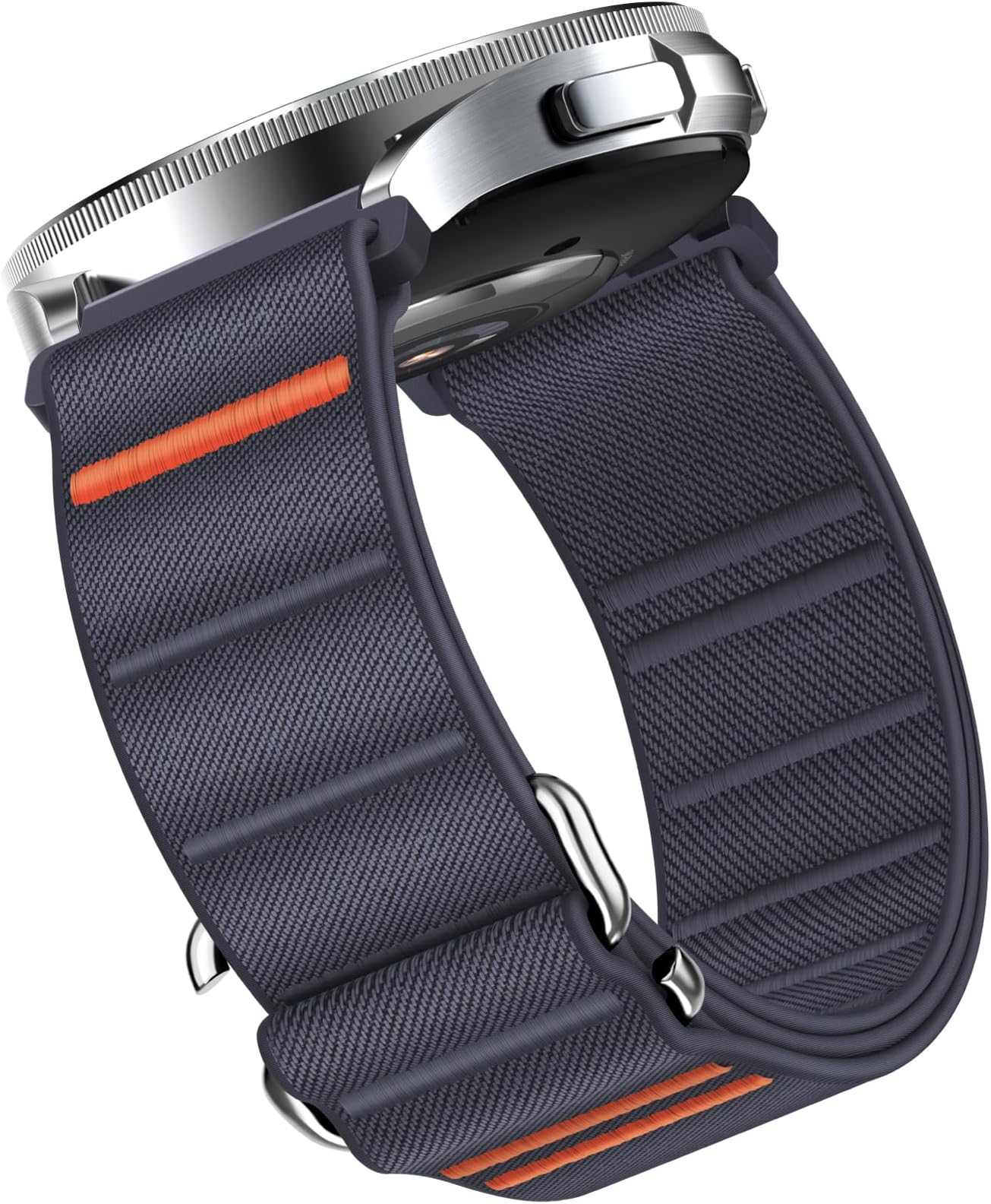 Suitisbest Sport Band Compatible for Samsung Galaxy Watch 3 45mm Band/Galaxy Watch 46mm(2018) Band/Gear S3 Frontier/S3 Classic Band, Adjustable Nylon Loop Watch Strap with S-Hook for Men and Women