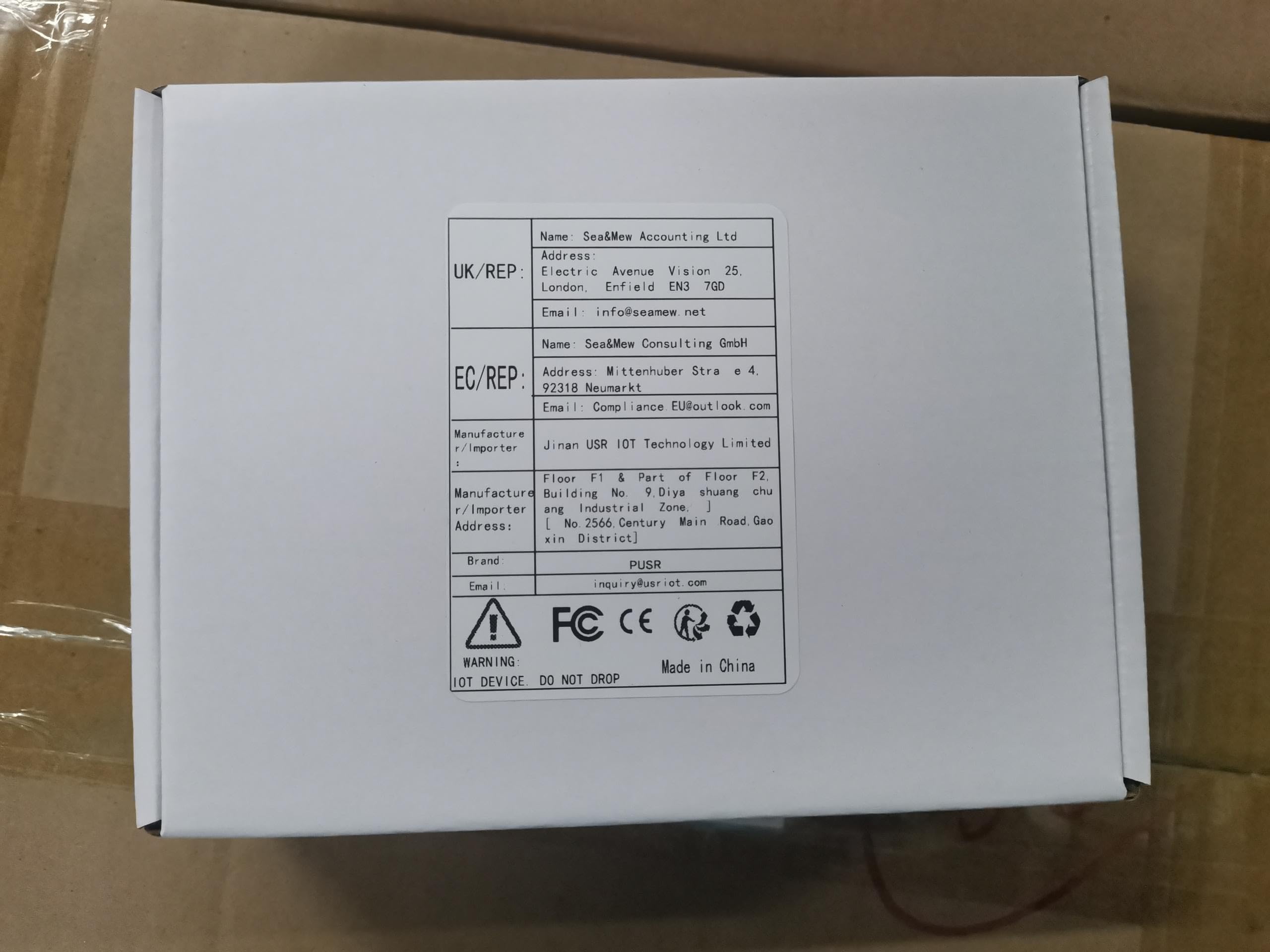 Europe Industrial M2m LTE Cat 1 módem Celular en Serie RS485 RS232 4g LTE Módem USR-G771-E