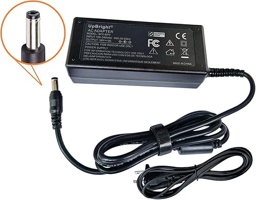 Miniatura 2 de UpBright 19V ACDC Adapter Compatible with Asus TUF Gaming VG24V VG24VQ 24" VG259 VG259Q VG259QM 24.5" VG27AQ VG27BQ VG27VQ 27" VG279 VG279Q VG279QM