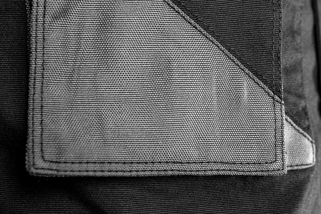 NEO TOOLS HD Slim Sweat de travail pour homme, gris, 60 % coton, 37 % polyester, 3 % élasthanne, coupe haute, près du corps, tissu Oxford, poches, coudes profilés, réfléchissant