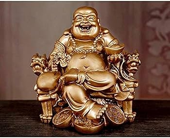 Amazon.co.jp: 布袋様 置物 布袋さん 七福神 ご利益 金運 縁起