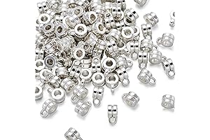 Pandahall 200pcs Charm Bead Slider for European Bracelets