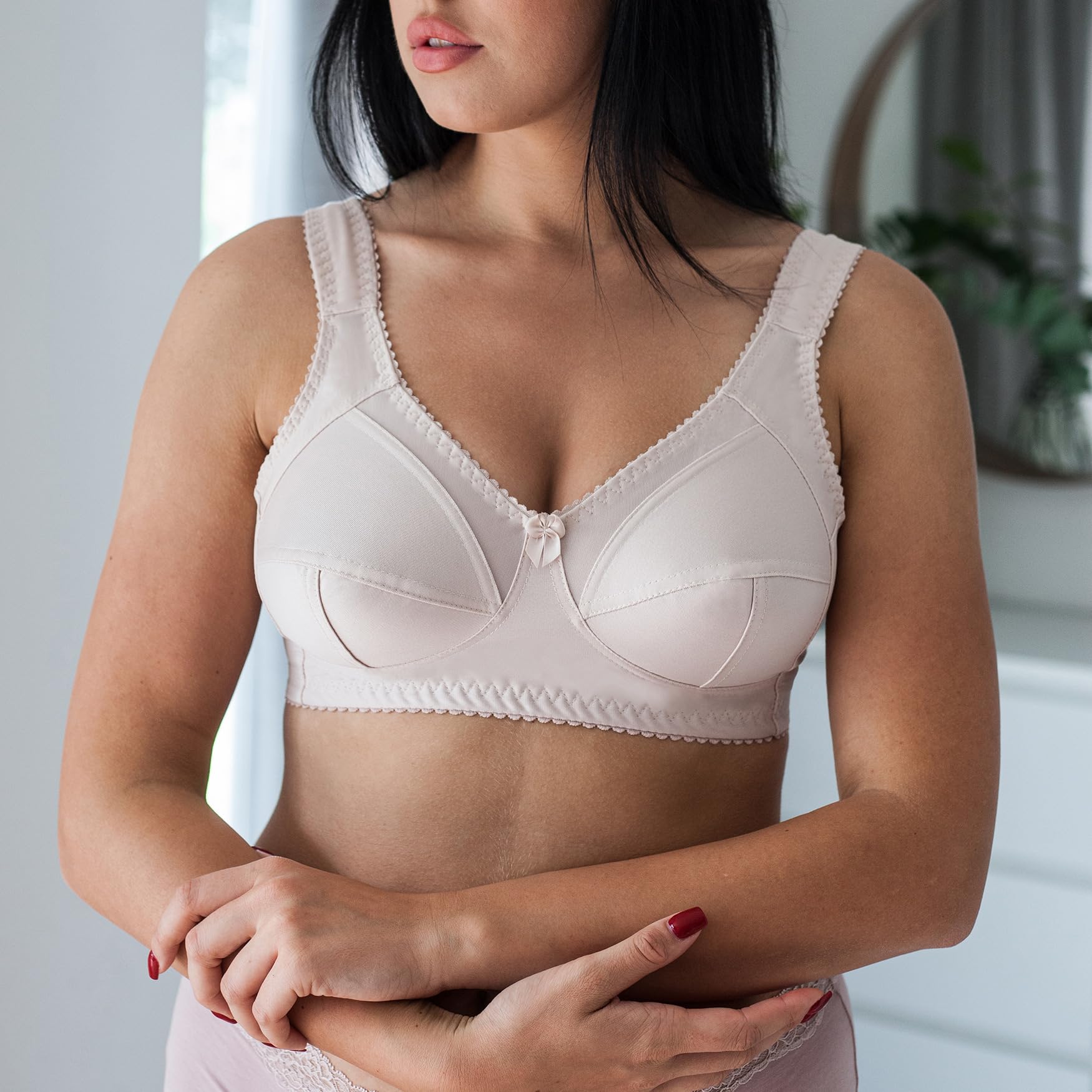 frugue Soutien Gorge sans Armature Minimiseur Femme