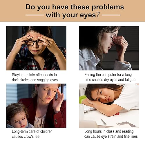 Miniatura 5 de Suero de ojos con cafeína, suero de elevación de ojos con cafeína para ojos hinchados y ojeras, crema de ojos con cafeína para bolsas hinchadas