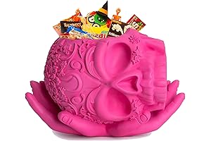 Skull Halloween Candy Bowl