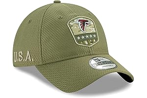 NFL Salute to Service Adjustable Hat in Olive Green