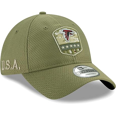 NFL Salute to Service Adjustable Hat in Olive Green
