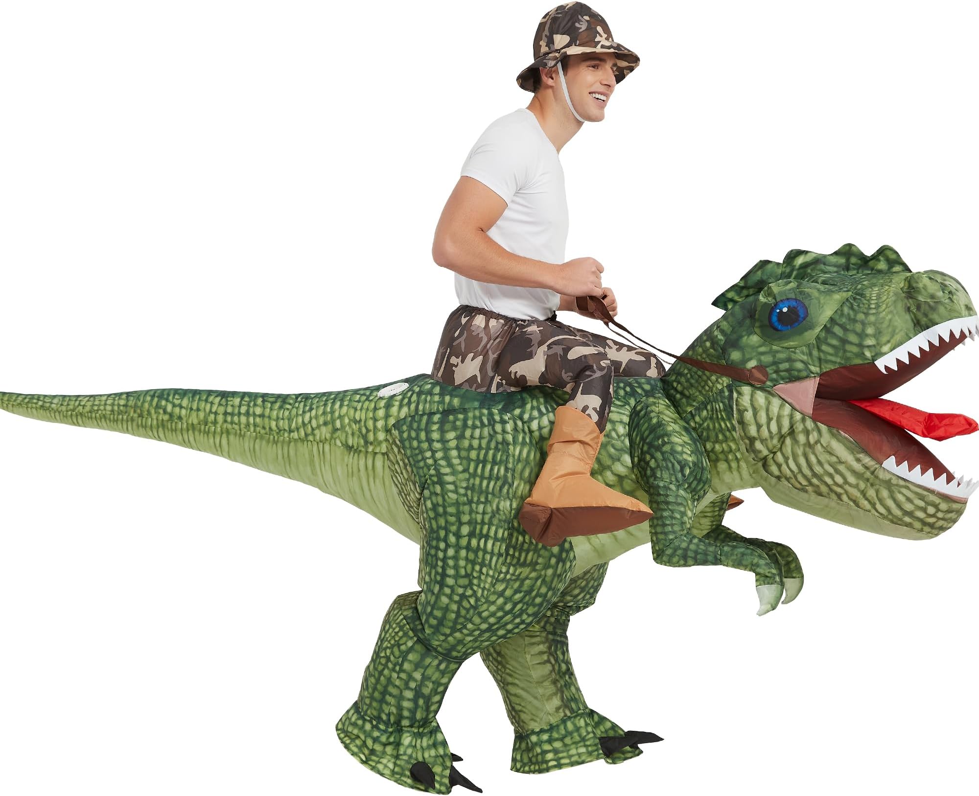 One Casa unisex-adult Inflatable Dinosaur Costume Adult INFLATABLE DINOSAUR COSTUME FOR ADULT