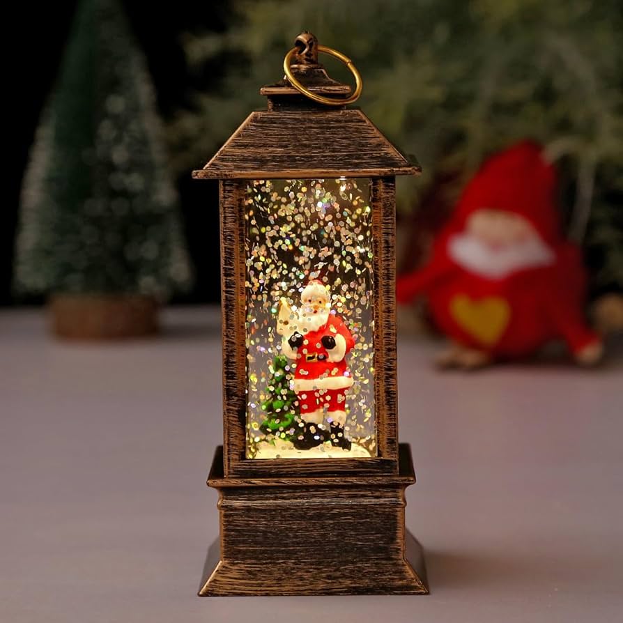 スノードーム　ツリータウン スノードーム ツリータウン XL ピンク（インテリア雑貨