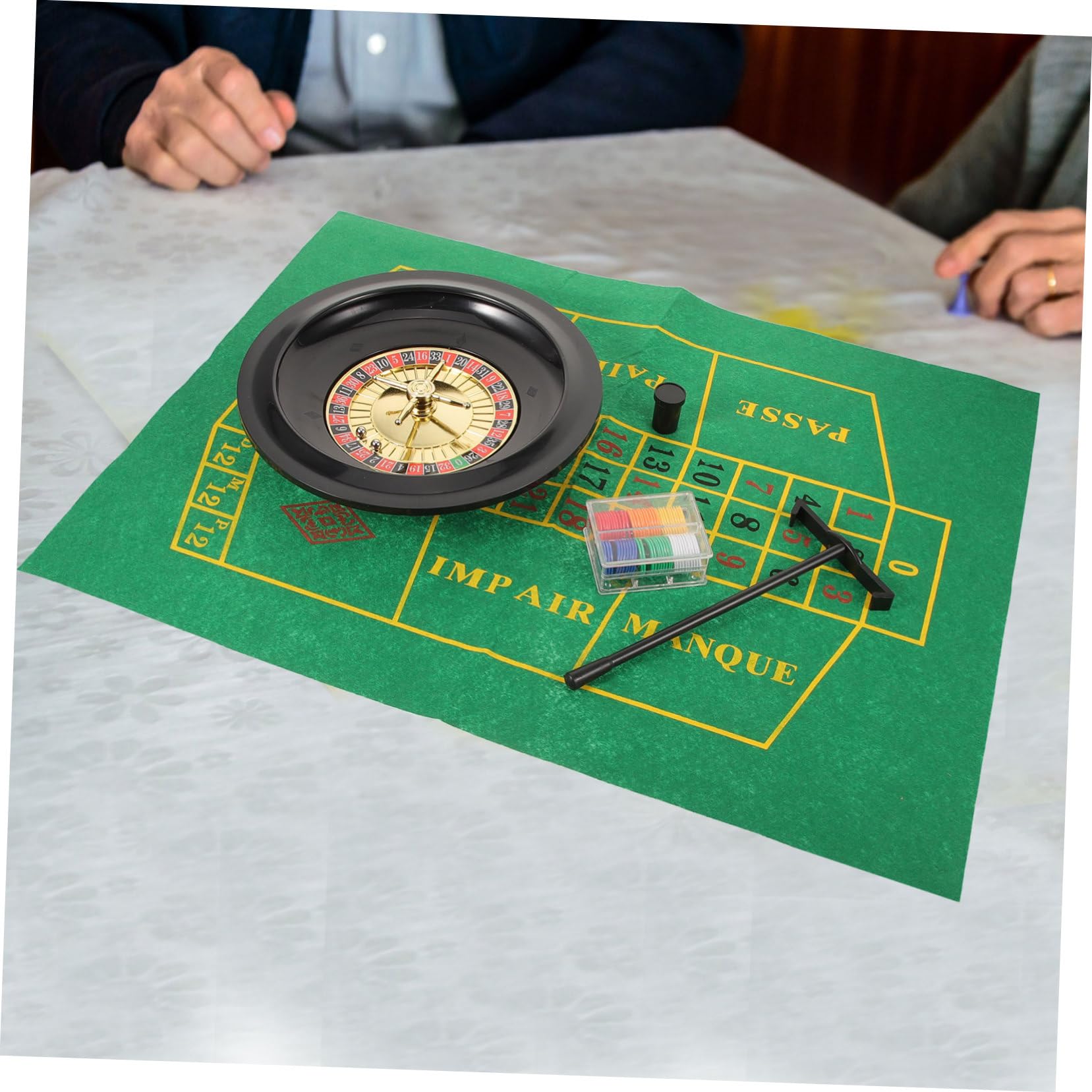 Ruota Poker Domestica da Tavolo 25cm, Gioco Rotante Leggero