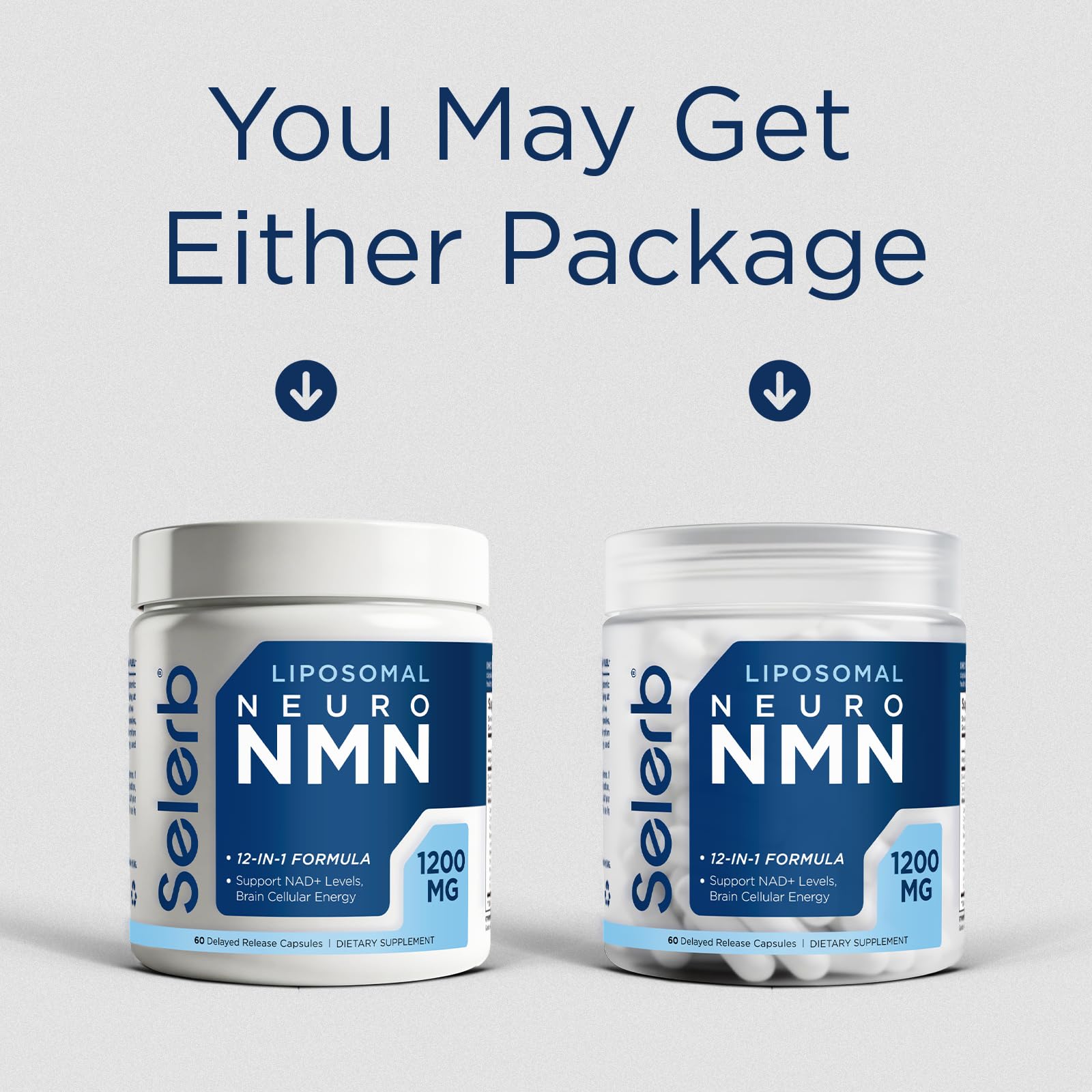 Selerb NMN Supplement Liposomal Neuro NMN with Resveratrol, TMG, Quercetin, CoQ10, Rhodiola, NAC, Astaxanthin & Magnesium NAD+ Precursor Supports Brain Cellular Energy (1 Bottle - Liposomal NMN) — Amazon image 8