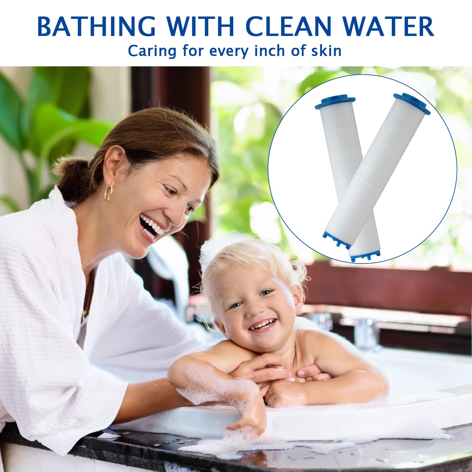 6 Filtri Doccia In Cotone PP - Per Acqua Pulita E Pelle Sana - Foto 9